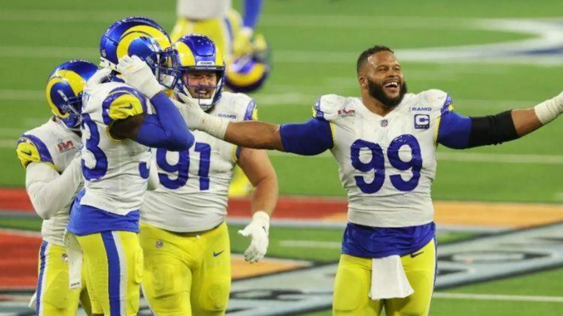 Los RAMS son los nuevos campeones de la NFL